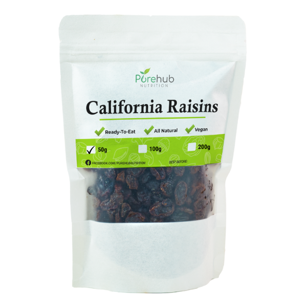 Seedless California Raisins