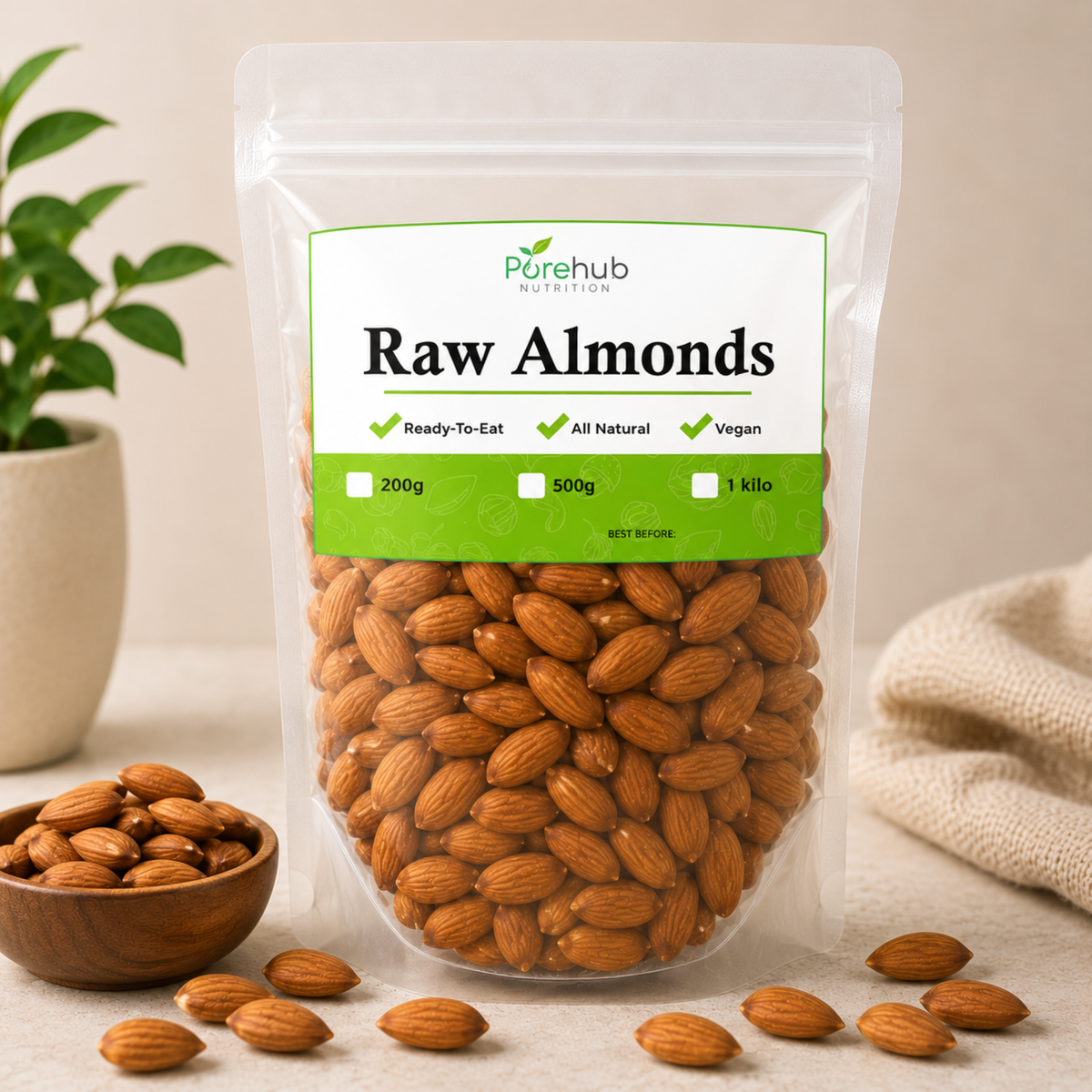 Raw Almonds