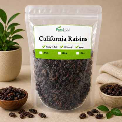 Seedless California Raisins