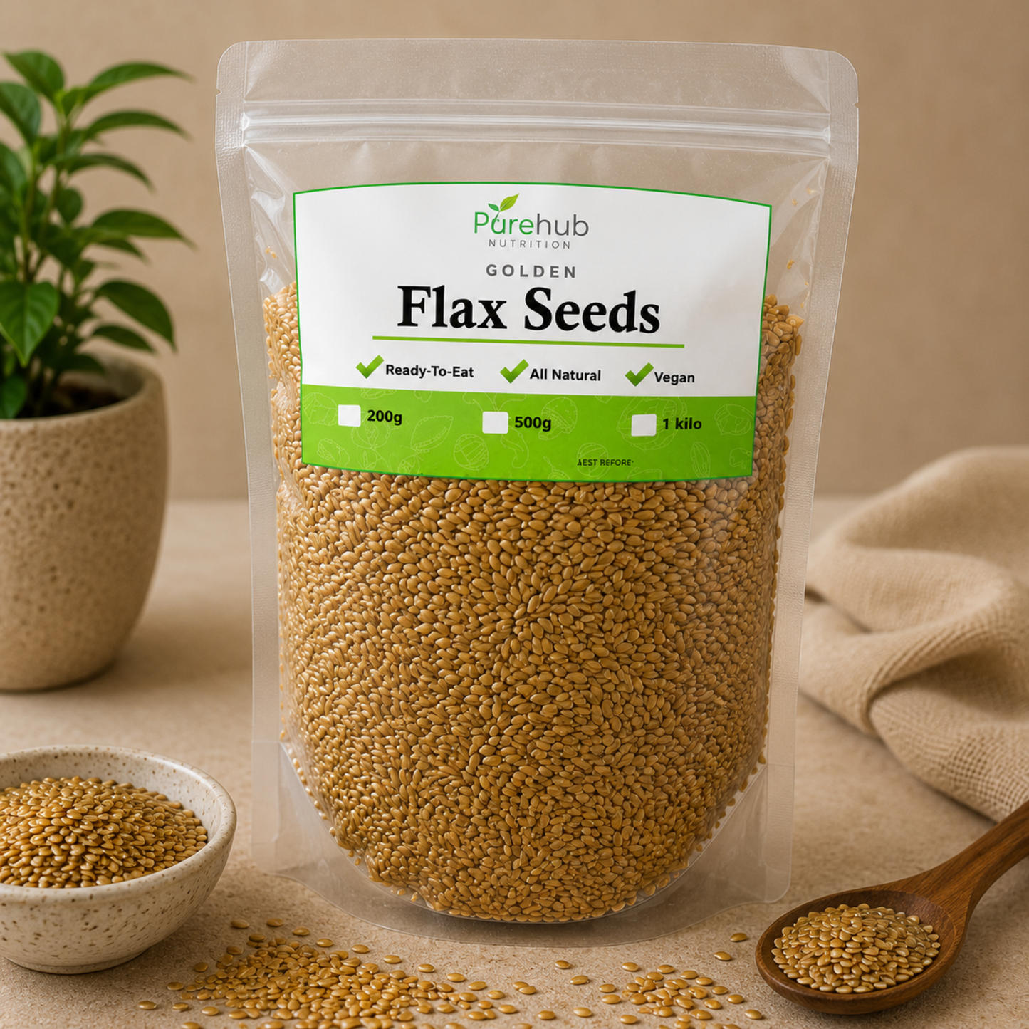 Golden Flax Seeds
