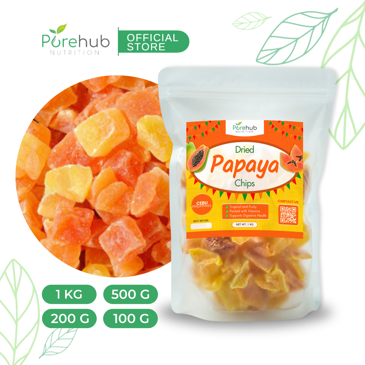 Cebu Dried Papaya(Export Quality)