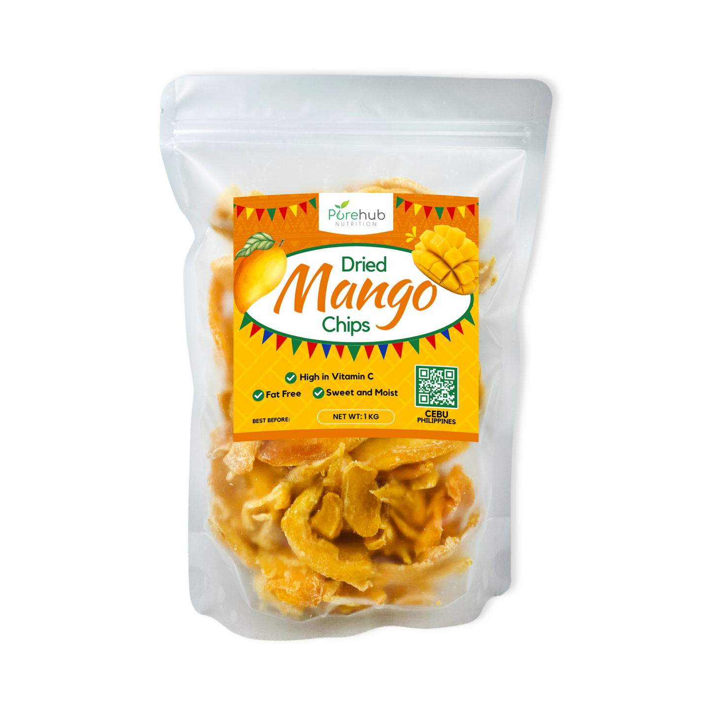 Cebu Dried Mango Chips (Export Quality)