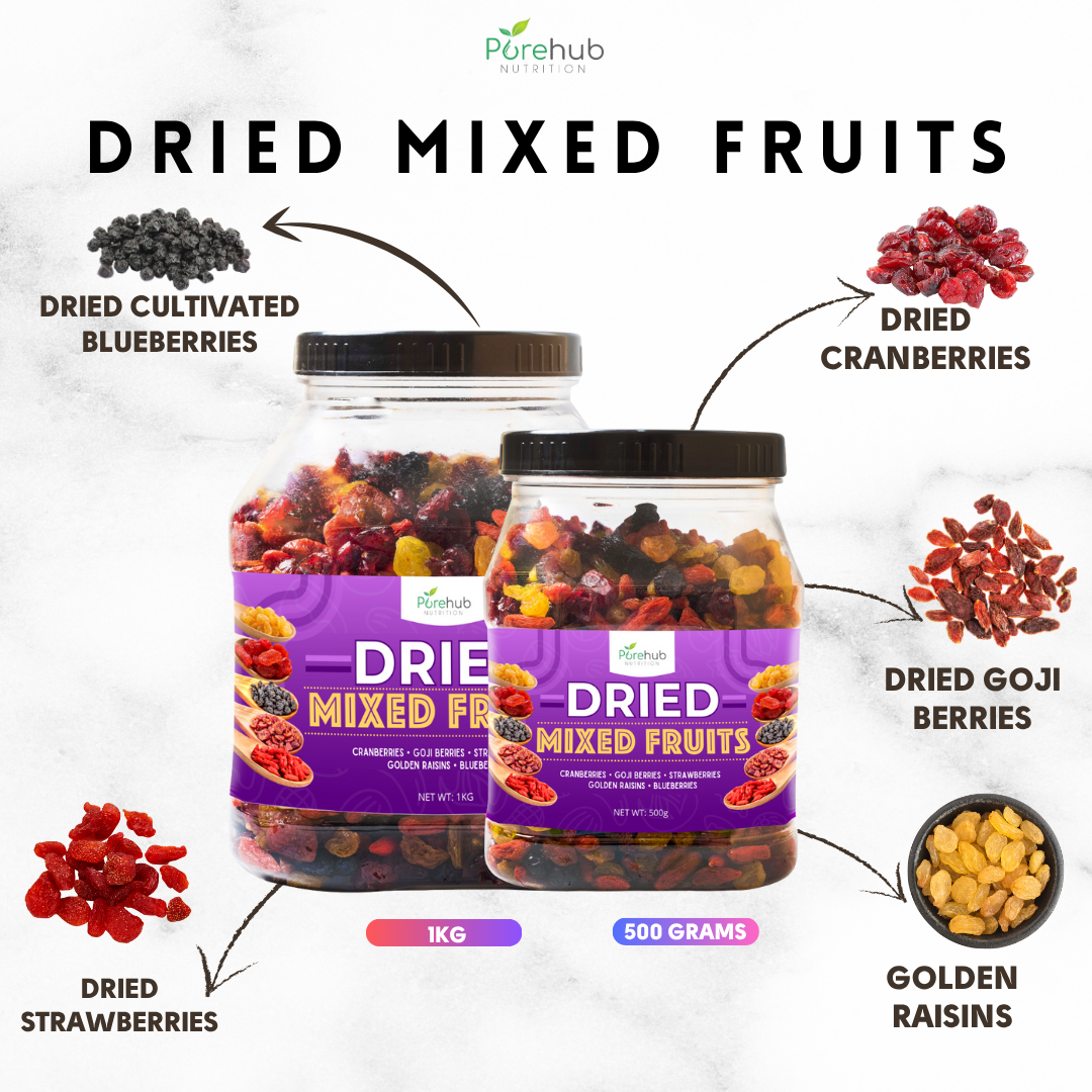 Dried Mixed Fruits (Jars)