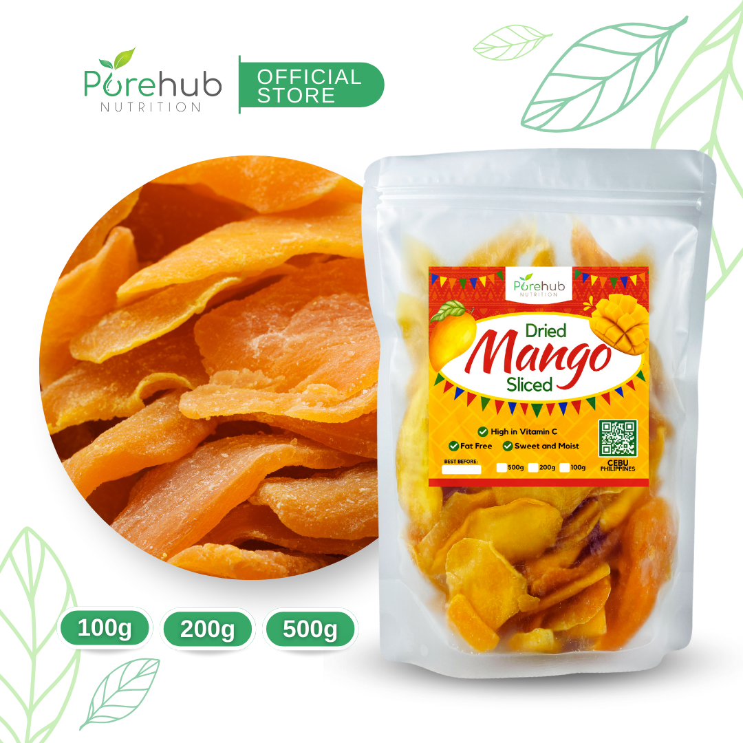Cebu Dried Mango Sliced (Export Quality) – purehubnutrition.ph