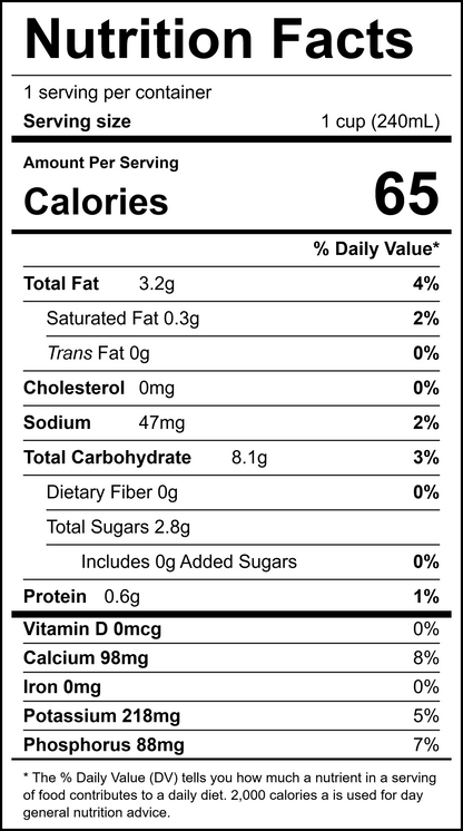 Oatside Barista Blend | Oat Milk