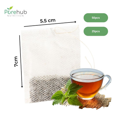 Premium Non-woven Teabags (25/50pcs)