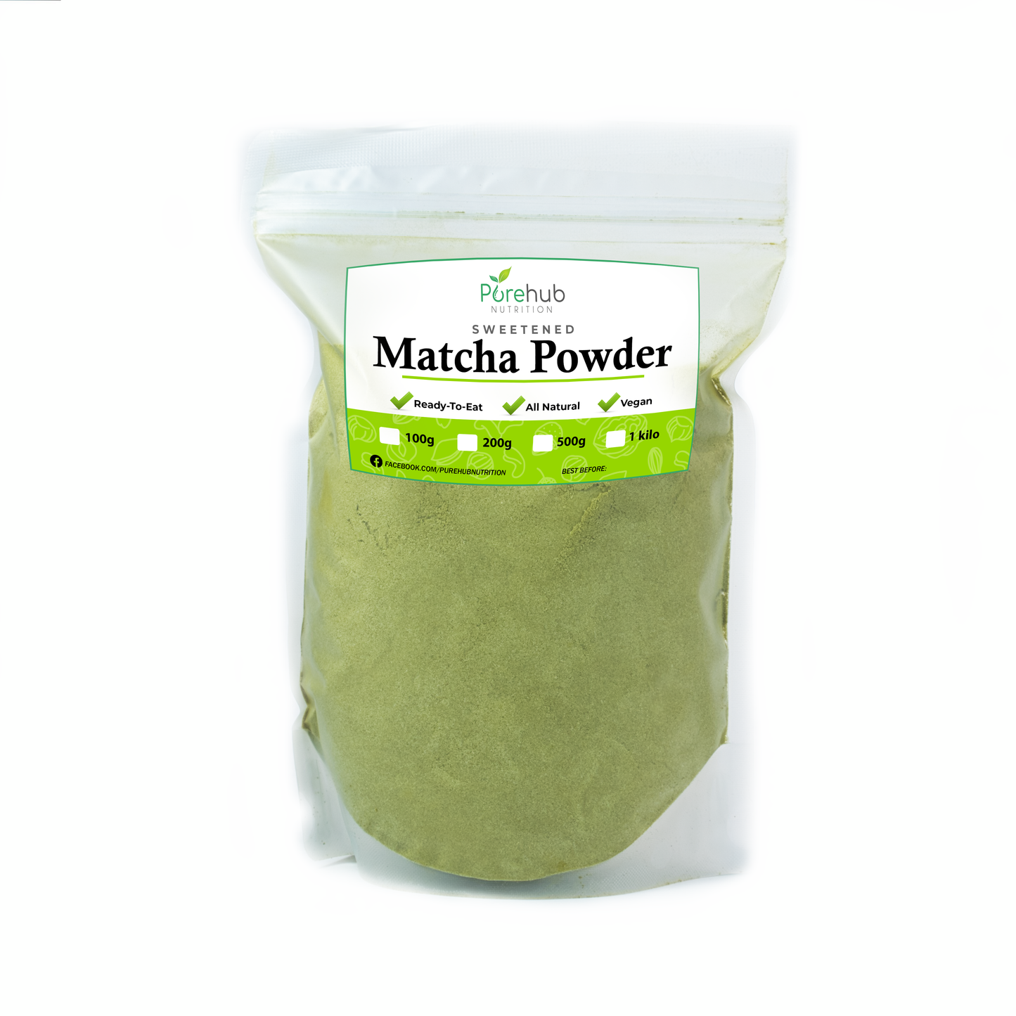 Sweetened Matcha Powder (Pre-mix)