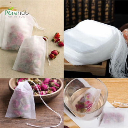 Premium Non-woven Teabags (25/50pcs)