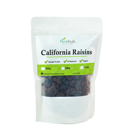 Seedless California Raisins