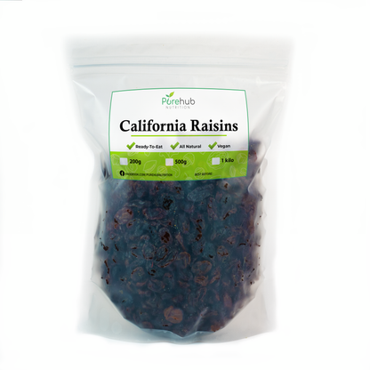 Seedless California Raisins