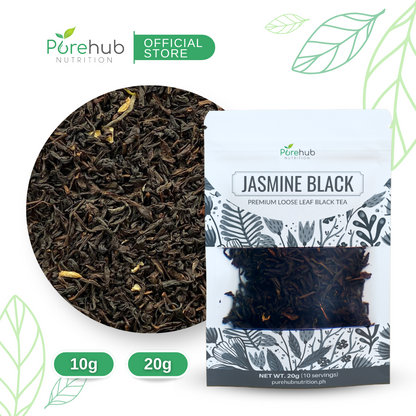 Jasmine Black Premium Loose Leaf Black Tea