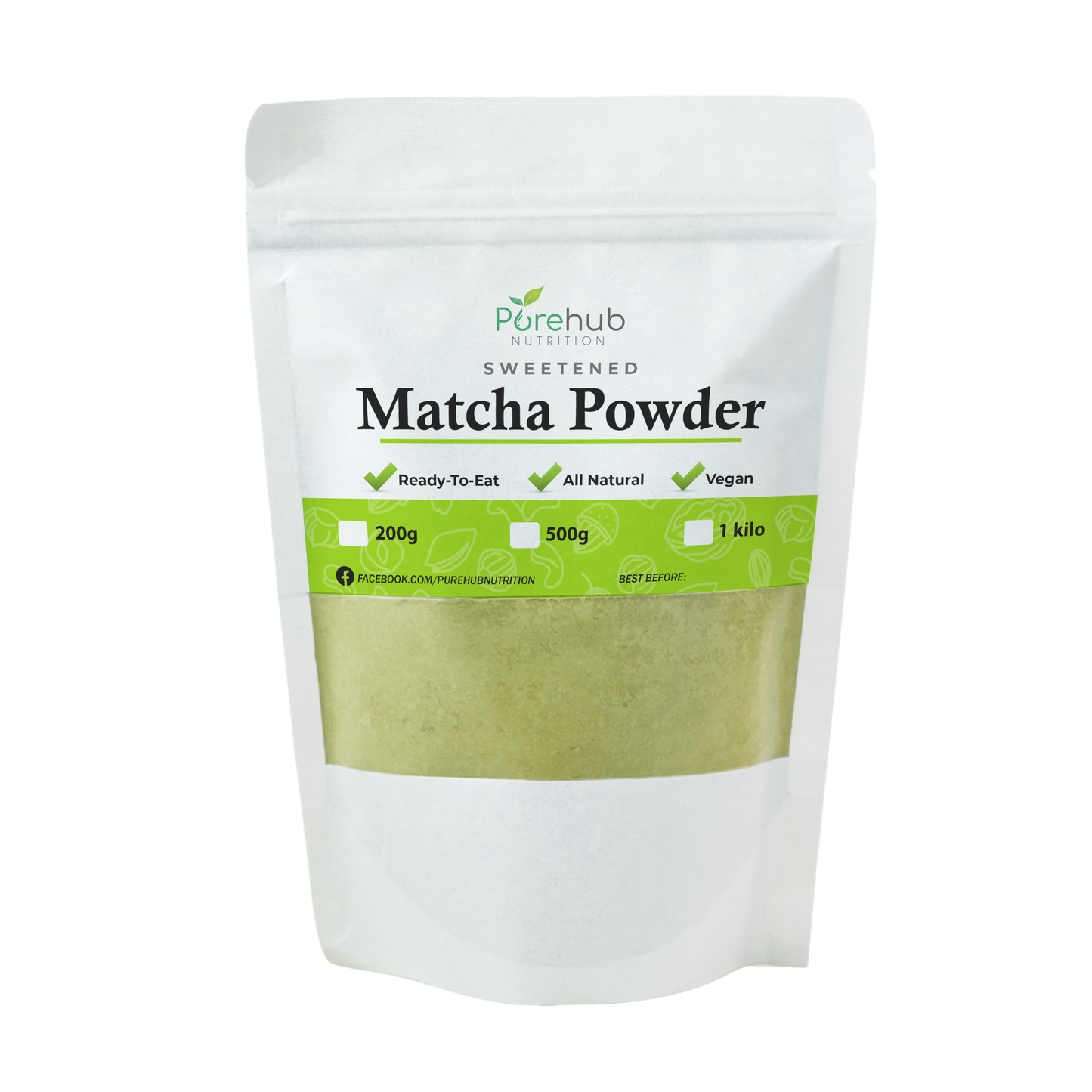 Sweetened Matcha Powder (Pre-mix)